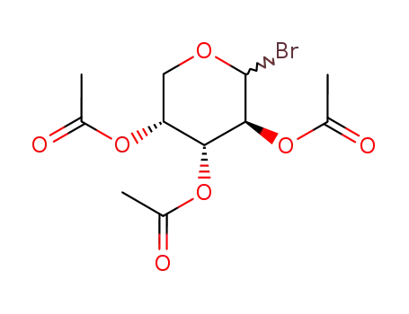Molecular Structure of 113889-50-2 (2,3,4-TRI-O-ACETYL-ALPHA-D-ARABINOPYRANOSYL BROMIDE)
