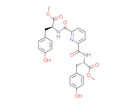 Dimethyl N,N'-(pyridine-2,6-dicarbonyl)di-(S)-tyrosinate