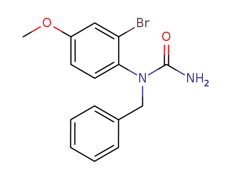 1-benzyl-1-(2-bromo-4-methoxyphenyl)urea