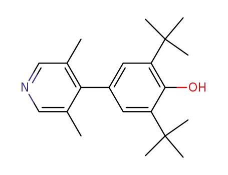 2,6-di-tert-butyl-4-(3,5-dimethylpyridin-4-yl)phenol