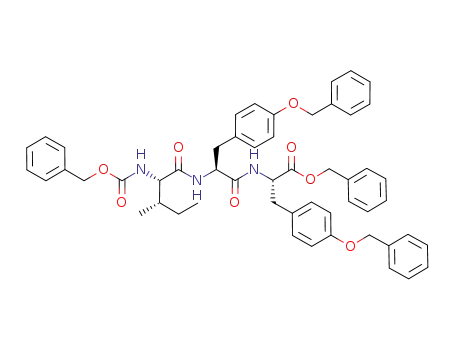 N-benzyloxycarbonyl-L-isoleucyl-O-benzyl-L-tyrosyl-O-benzyl-L-tyrosine benzyl ester
