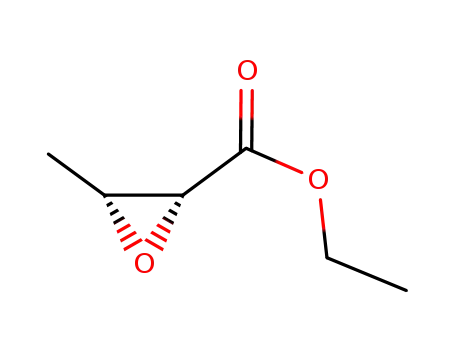 Molecular Structure of 118712-09-7 (ETHYL (2R,3R)-2,3-EPOXY-3-METHYLPROPANOATE, 96)