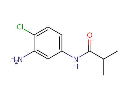 Molecular Structure of 916813-19-9 (N-(3-amino-4-chlorophenyl)-2-methylpropanamide)
