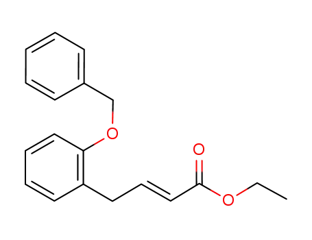 (2E)-4-(2-benzyloxy-phenyl)-but-2-enoic acid ethyl ester