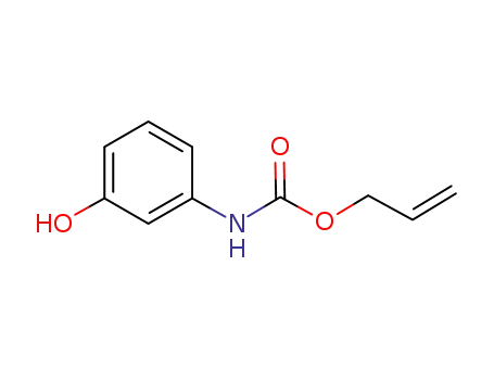 Molecular Structure of 73623-17-3 (m-Hydroxycarbanilic acid allyl ester)