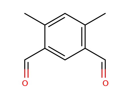 Molecular Structure of 25445-41-4 (1,3-Benzenedicarboxaldehyde, 4,6-dimethyl-)