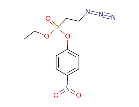 ethyl 4-nitrophenyl-2-azidoethylphosphonate