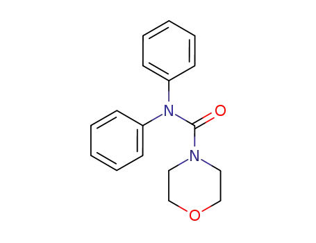 Molecular Structure of 75125-45-0 (N,N-diphenylmorpholine-4-carboxamide)
