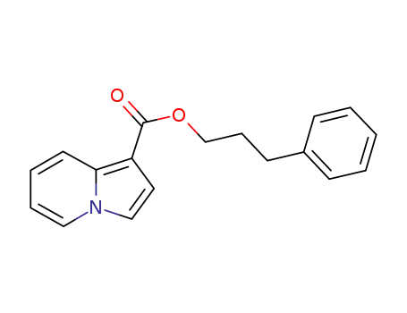3-phenylpropyl indolizine-1-carboxylate