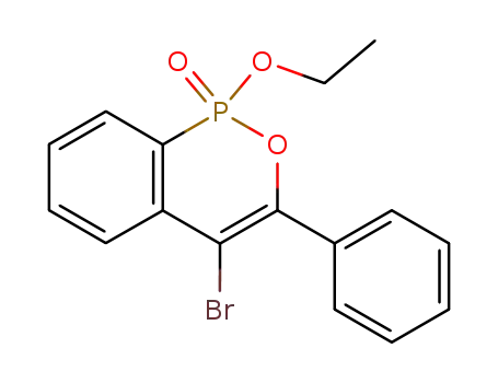 1-ethoxy-3-phenyl-4-bromobenzo[c][1,2]oxaphosphinine 1-oxide