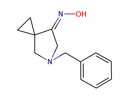 5-benzyl-7-hydroxyimino-5-azaspiro[2.4]heptane
