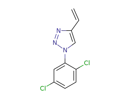 Molecular Structure of 1325725-24-3 (1-(2,5-dichlorophenyl)-4-vinyl-1H-1,2,3-triazole)