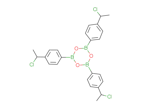 tris(4-α-chloroethyl phenyl)boroxine