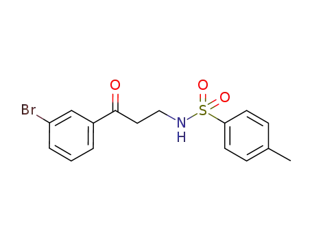 1-(3-bromophenyl)-3-(tosylamino)propan-1-one