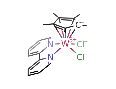 Cp*W(2,2'-bipyridyl)Cl<sub>2</sub>