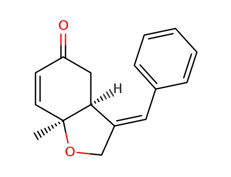 (3aS,7aS)-3-((E)-benzylidene)-7a-methyl-2,3,3a,7a-tetrahydrobenzofuran-5(4H)-one