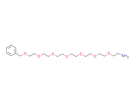 Molecular Structure of 868594-43-8 (Benzyl-PEG7-amino)