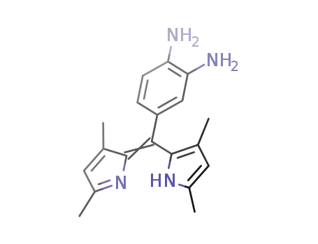 1,2-Benzenediamine,
4-[(3,5-dimethyl-1H-pyrrol-2-yl)(3,5-dimethyl-2H-pyrrol-2-ylidene)methyl]
-