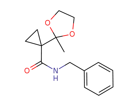 Cyclopropanecarboxamide,
1-(2-methyl-1,3-dioxolan-2-yl)-N-(phenylmethyl)-