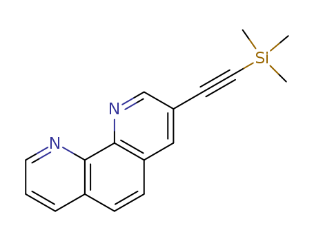 1,10-Phenanthroline, 3-[(trimethylsilyl)ethynyl]-(369390-65-8)