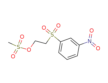 Ethanol, 2-[(3-nitrophenyl)sulfonyl]-, methanesulfonate (ester)