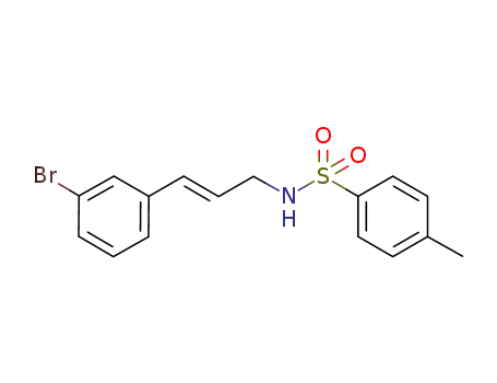 (E)-3-(3-bromophenyl)-N-tosylprop-2-en-1-amine