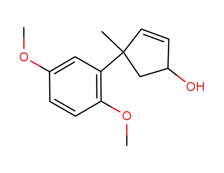 4-(2,5-dimethoxyphenyl)-4-methylcyclopent-2-en-1-ol