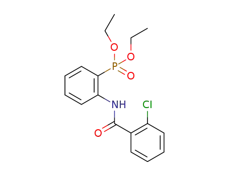 2-(2-chlorobenzoylamido)phenylphosphonic acid diethyl ester