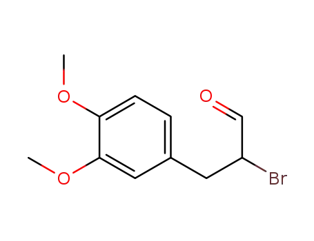 2-bromo-3-(3,4-dimethoxyphenyl)propanal