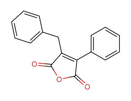 Molecular Structure of 65641-17-0 (3-Phenyl-4-benzylfuran-2,5-dione)