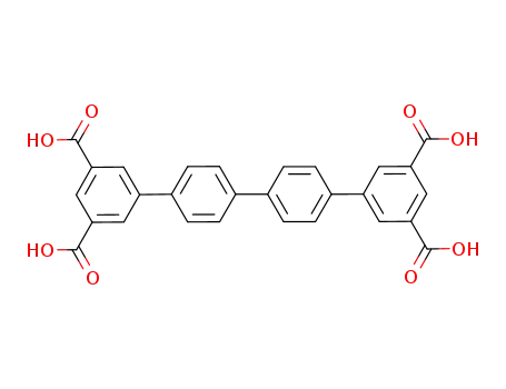1,1’:4’,1’’:4’’,1’’’-quaterphenyl-3,3’’’,5,5’’’-tetracarboxylic acid