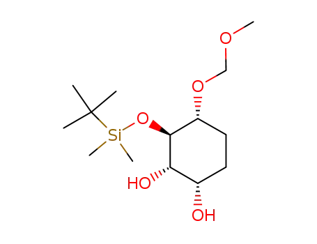 (1S,2S,3R,4R)-3-(tert-butyldimethylsiloxy)-4-(methoxymethoxy)cyclohexane-1,2-diol