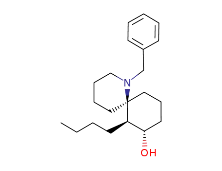 (6RS,7RS,8RS)-7-n-Butyl-N-benzyl-1-azaspiro<5.5>undecan-8-ol