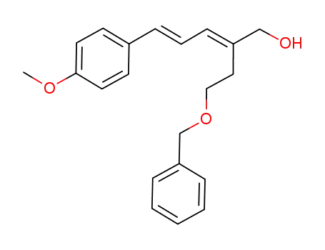 (2E,4E)-2-(2-benzyloxyethyl)-5-(4-methoxyphenyl)penta-2,4-dien-1-ol