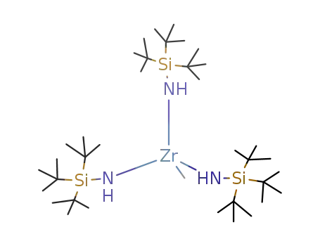 ((C(CH<sub>3</sub>)3)3SiNH)3ZrCH<sub>3</sub>