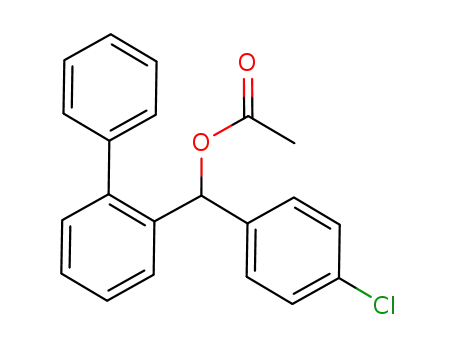 acetic acid (biphenyl-2-yl)(4-chlorophenyl)methyl ester