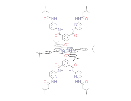 [Sn(C<sub>20</sub>H<sub>8</sub>N<sub>4</sub>(C<sub>6</sub>H<sub>4</sub>C(CH<sub>3</sub>)3)4)(OC<sub>6</sub>H<sub>3</sub>(C(O)NHC<sub>5</sub>H<sub>3</sub>NNHC(O)CH<sub>2</sub>C(CH<sub>3</sub>)3)2)2]