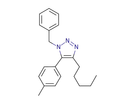 1-benzyl-4-pentyl-5-p-tolyl-1H-1,2,3-triazole