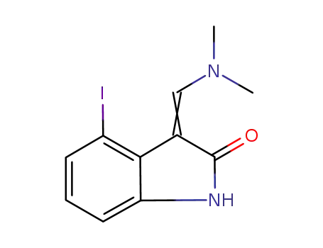 2H-Indol-2-one, 3-[(dimethylamino)methylene]-1,3-dihydro-4-iodo-