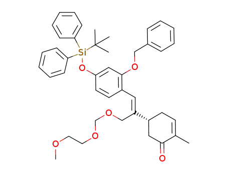 (R,Z)-5-{3-[2-benzyloxy-4-(tert-butyldiphenylsilyloxy)phenyl]-1-(2-methoxyethoxy)methoxy-2-propen-2-yl}-2-methylcyclohex-2-en-1-one