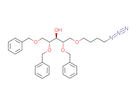 1-O-(4-azidobutyl)-2,4,5-tri-O-benzyl-D-ribitol