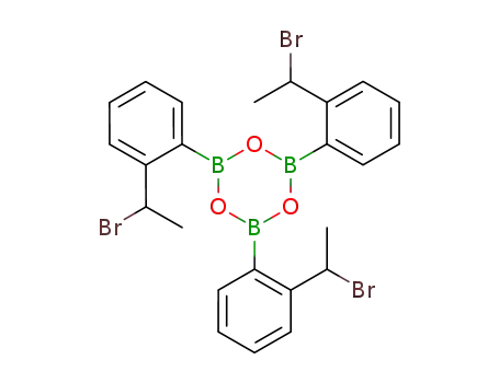 Molecular Structure of 107600-88-4 ({(C<sub>6</sub>H<sub>4</sub>-2-CHBrCH<sub>3</sub>)O}3)