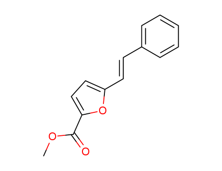 2-Furancarboxylic acid, 5-[(1E)-2-phenylethenyl]-, methyl ester