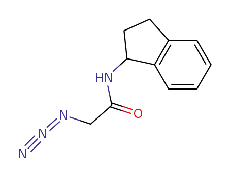 2-azido-N-(2,3-dihydro-1H-inden-1-yl)acetamide