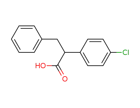Molecular Structure of 787-27-9 (2-(4-chlorophenyl)-3-phenylpropanoic acid)