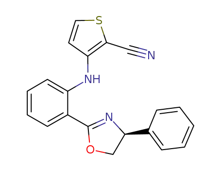 [2-((4S)-4-phenyl-4,5-dihydrooxazol-2-yl)phenyl](thiophene-2-carbonitrile)amine