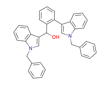 (1-benzyl-1H-indol-3-yl)[2-(1-benzyl-1H-indol-3-yl)phenyl]methanol