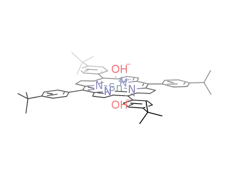 [Sn(C<sub>20</sub>H<sub>8</sub>N<sub>4</sub>(C<sub>6</sub>H<sub>4</sub>C(CH<sub>3</sub>)3)4)(OH)2]