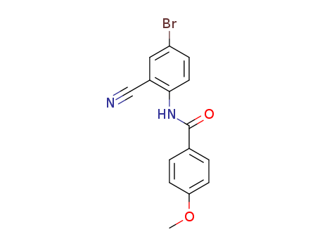 N-(4-bromo-2-cyanophenyl)-4-methoxybenzamide
