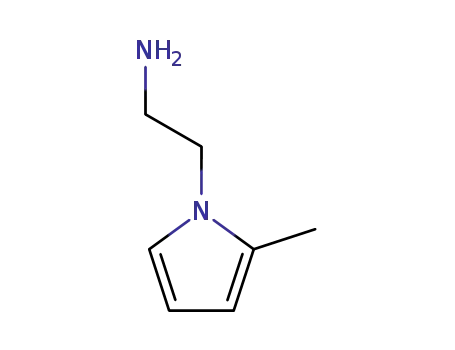 Molecular Structure of 392312-36-6 (1H-Pyrrole-1-ethanamine,2-methyl-(9CI))